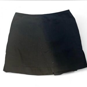 Classic Black Mini Skorts
